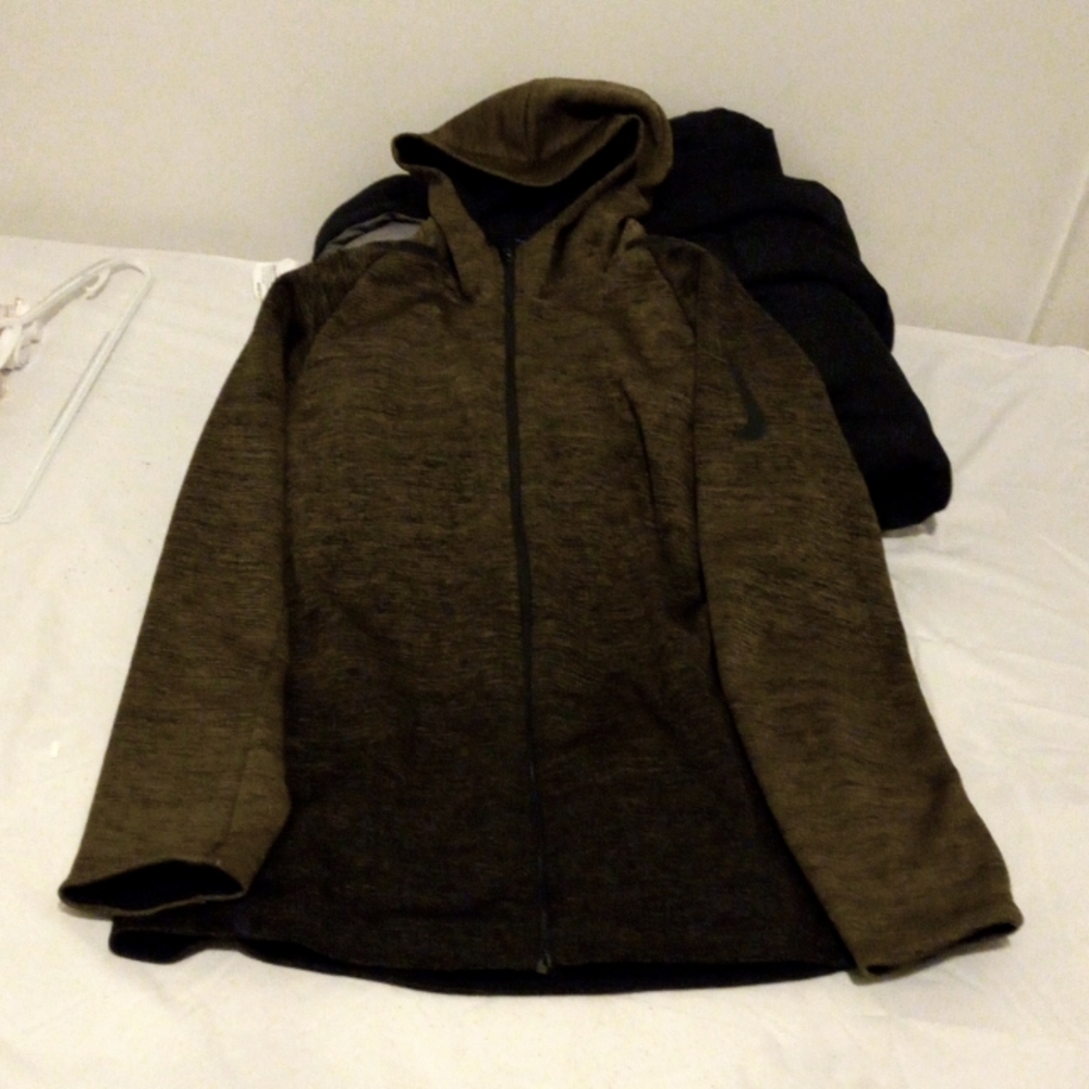 NIKE TRAINING JACKET THERMA SPHERE 932038-395 Performance Run Hoodie Zip Spring